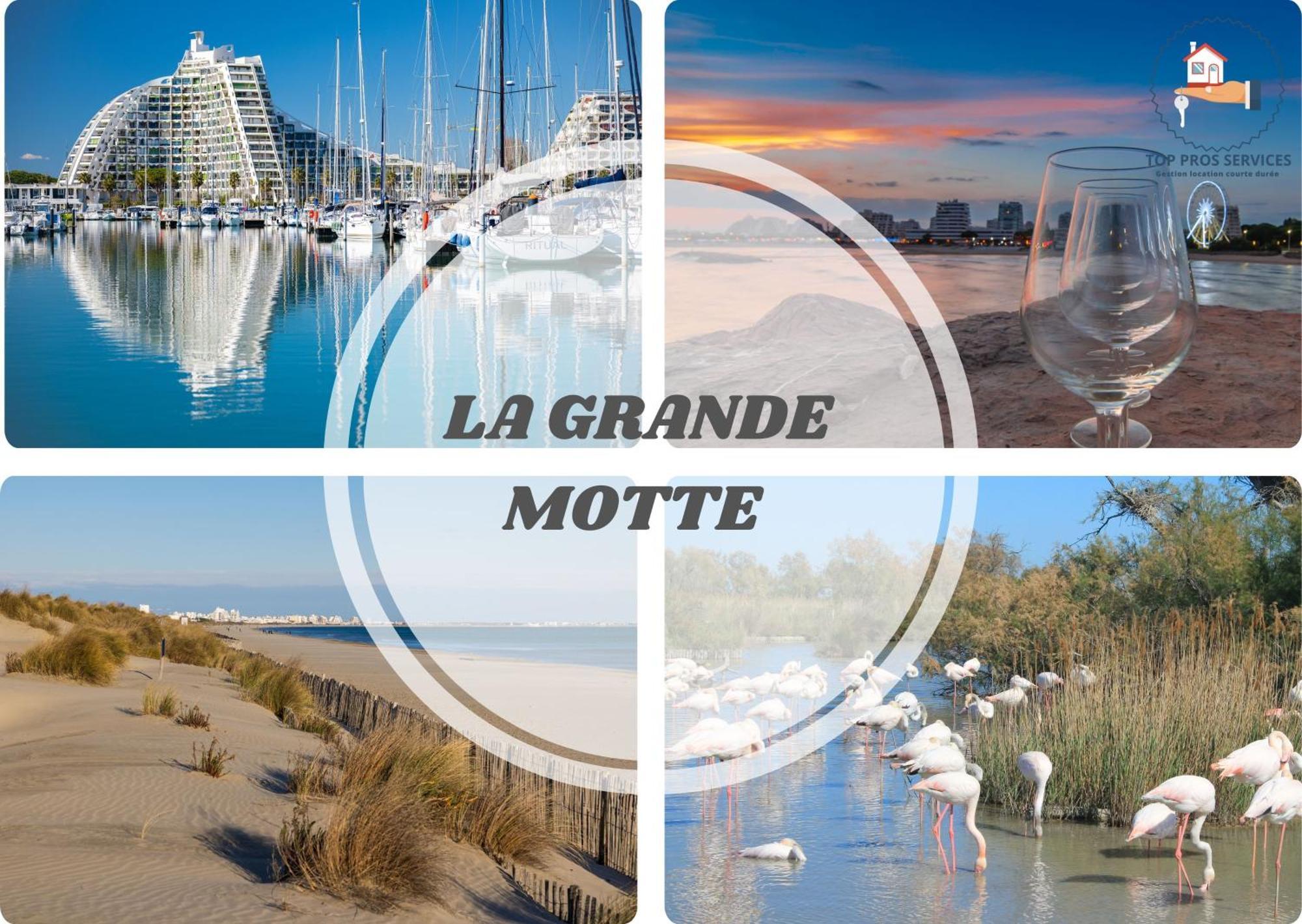 L'Amazone Studio Plein Centre Plages A 2Min Clim Wifi Sur Le Port - Top Prosconciergerie- La Grande Motte Exteriér fotografie